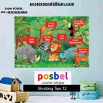 Jual Poster Hewan, HP/WA : 0812-8490-8806,  Diskon 20% jika order min 5 lembar